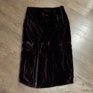 Velvet Skirt, Maeve by Anthropologie, US 14